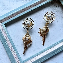 İnci ve Deniz Kabuğu I Mev’Art Collection