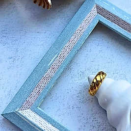 Burgu Formlu Kalın Yüzük I Me'Vintage Collection