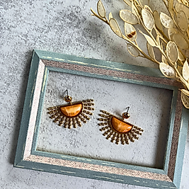 Gün Işığı Küpe I Mev'Art Collection