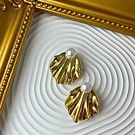 İnci Kabuk Küpe | Mev'Ahenk Collection