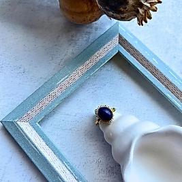 Lacivert Taç I Me'VintAge Collection